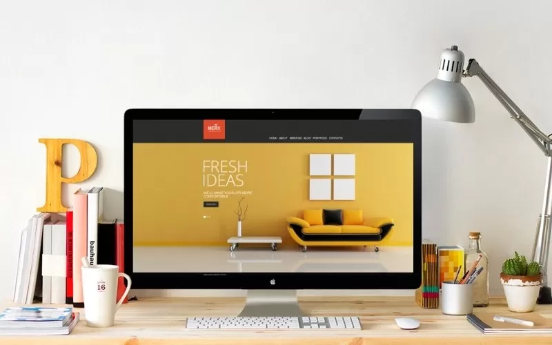 thiết kế website nội thất